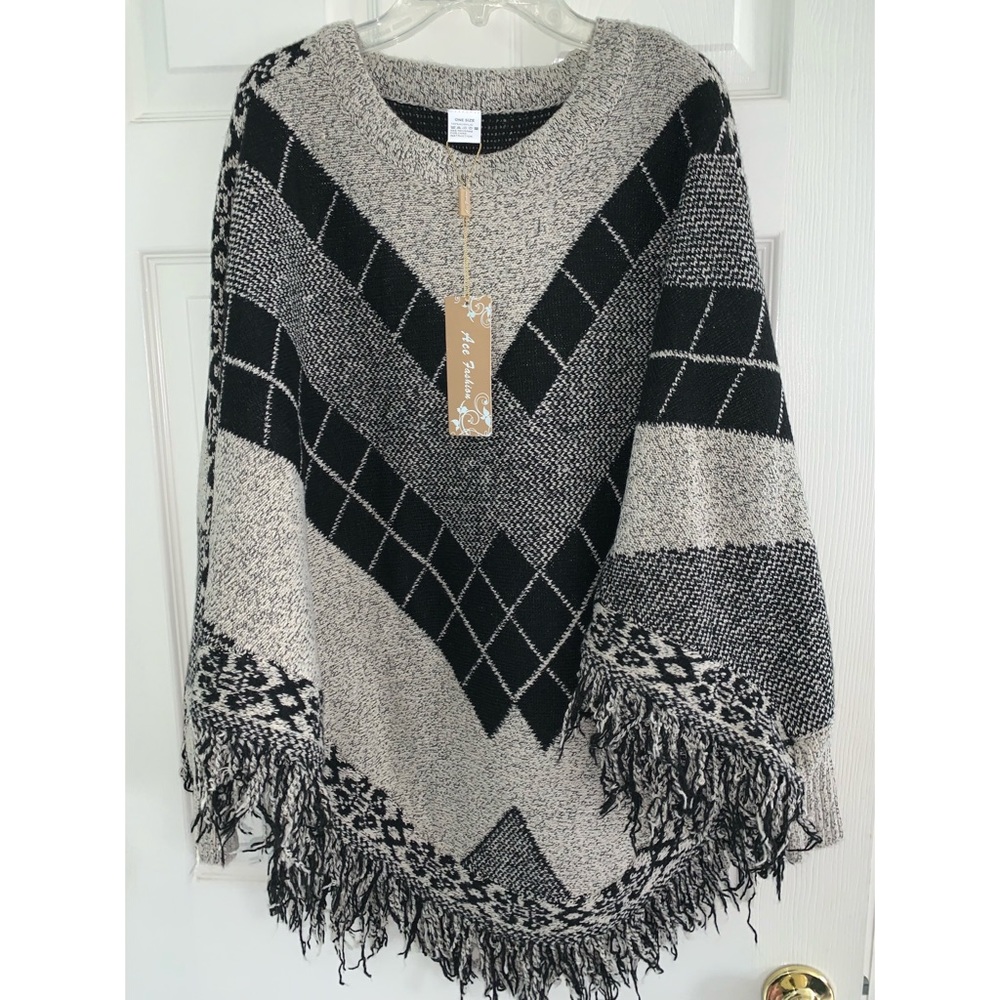 Knit Poncho